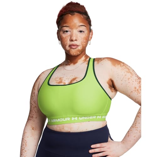 Image of Under Armour Women's Crossback Mid Impact Sports Bra