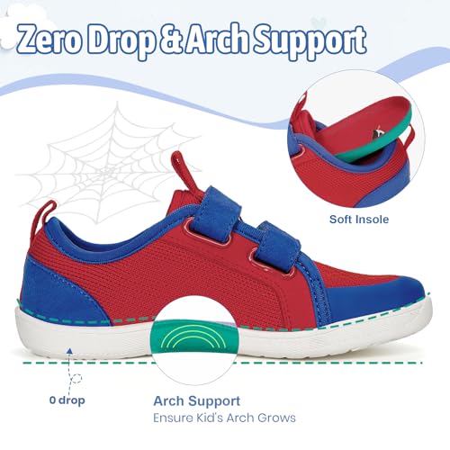 Toddler Little Kid Wide Barefoot Shoes Boys Girls Sneakers Kids Tennis Shoe Zero Drop Minimalist Non Slip Lightweight Comfortable Healthy Running Shoes4