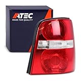 ATEC Germany 1x Feu arrière droit blanc/rouge sans support de lampe Compatible avec VW TOURAN (1T1, 1T2)