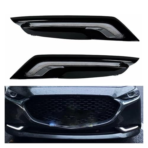 Luces DRL intermitentes dinámicos Mazda 3 con doble color blanco amarillo