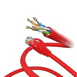Patch cord in CCA Cat. 5 3 mt Rosso UTP