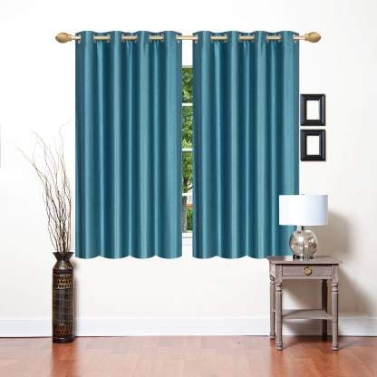 Parda Sansar Premium Beautiful Polyester Solid Crushed Texture Windows Curtains, 5feet (152 cm), Purple, Set of 2 (B08Q8CWPJD) Amazon Price History, Amazon Price Tracker