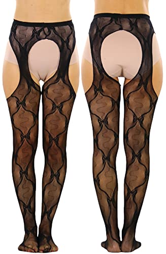 Image of ToBeInStyle Women's Suspender Pantyhose