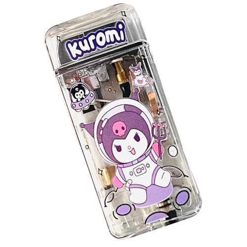 Encendedor con luz LED y llama rosa Kawaii NIVEK miniatura 3