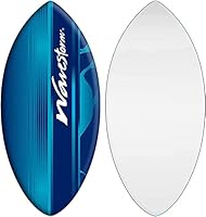 Wavestorm Skimboard aus Schaumstoff, 121,9 cm, für Anfänger und alle Skimm-, Surf- und Bodyboard-Levels, blaues Skimboard