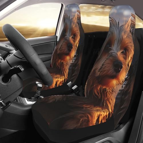 Housses de siège voiture haut de gamme pour grand chien, finitions soignées pour SUV et camion