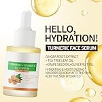 Turmeric Vitamin C Face Serum For Women, Hydrating Serums For Face With Ginger For Dull Skin,Sun Damage, Fine Lines, For Plumper, Smoother Skin, Clarifying 30ml - Image 3