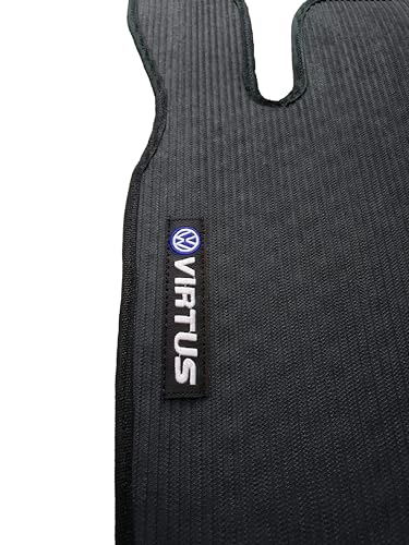 Tapete Borracha Virtus Com Traseiro Inteiriço