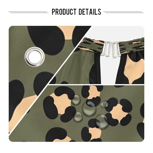 Capa de barbero impermeable ajustable para hombres miniatura 4