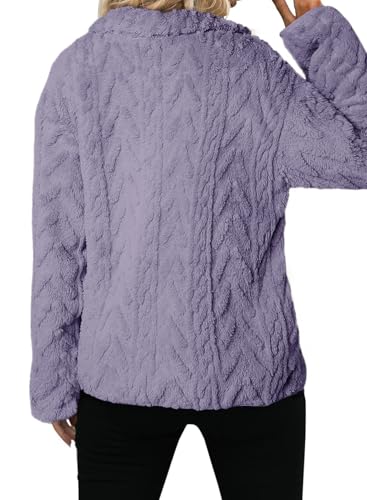 Image of Dokotoo Winter Fleece Jacket for Women 2026 Zipper Casual Coat with Pockets