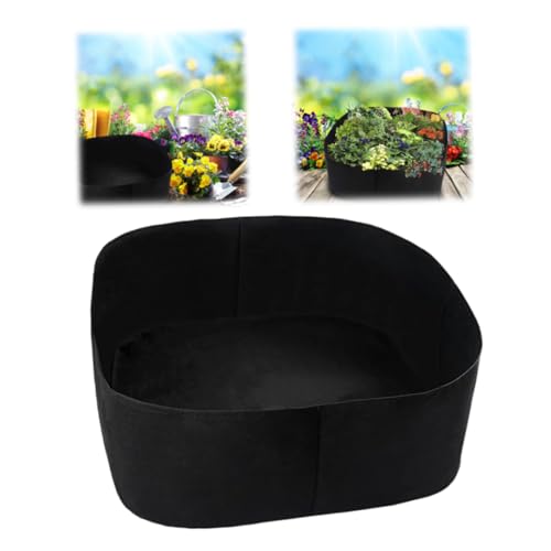 Cama de jardín elevada rectangular para cultivar hortalizas sin obras 6