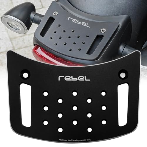 XIDAODIT Rear Cargo Rack Tail Light Expansion Board Decorative Guard for Honda Rebel 1100 DCT Rebel 300 500 CMX 300 500 1100 2021-2024