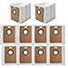 Replacement Dust Bags For Tapo RV30 Max Plus: For Tapo RV20 Max Plus Robot Vacuum Cleaner 10 pcs Accessories Kit, Leak Proof Dust Bags