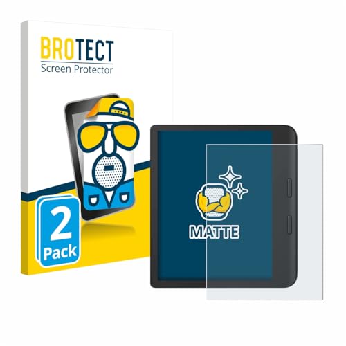 BROTECT Entspiegelungs-Schutzfolie für Tolino Vision Color 2024 (2 Stück) Matte Displayschutz-Folie, Anti-Reflex, Anti-Fingerprint
