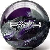 Pyramid Path Bowling Ball (Purple/Black/White, 10 LB)