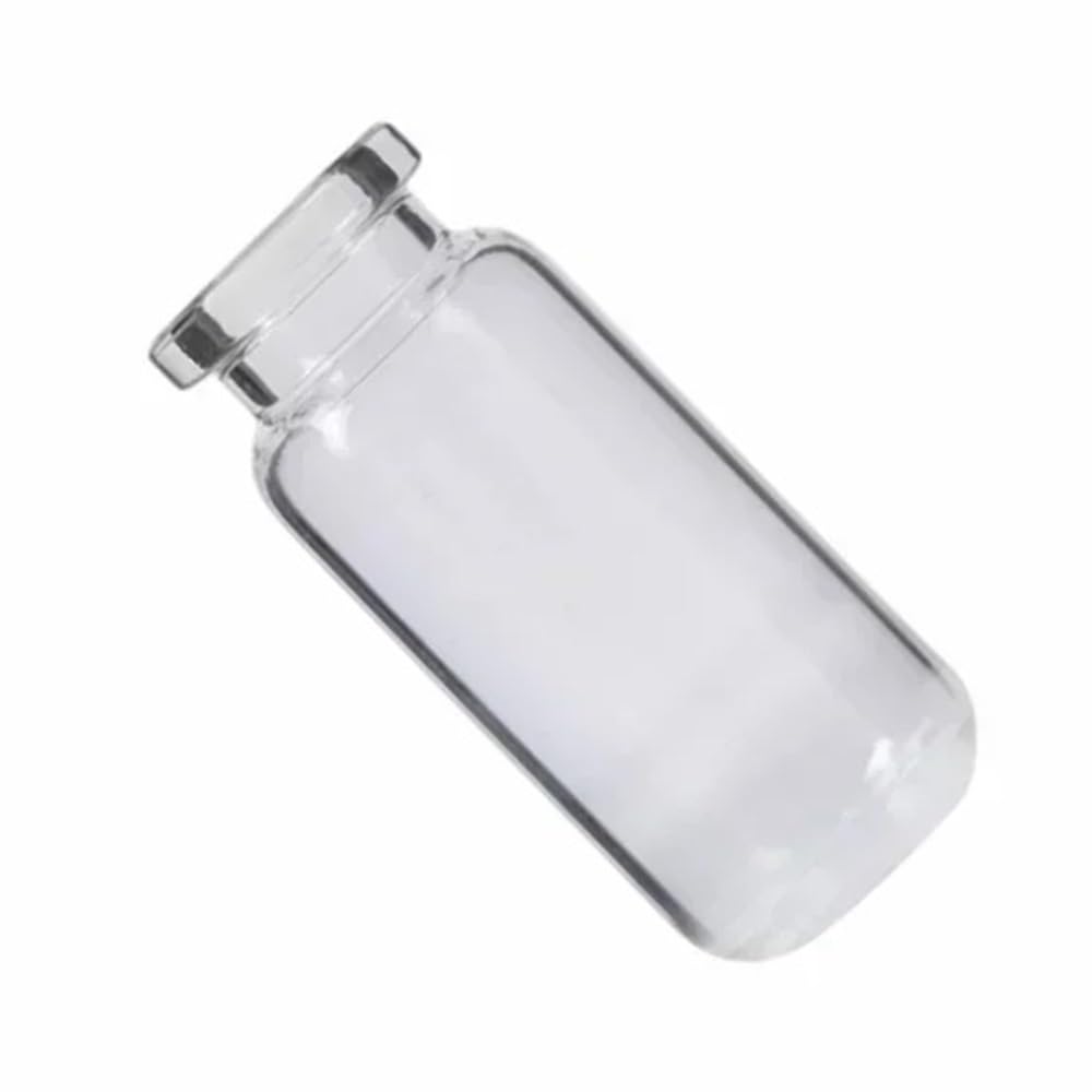 100 stücke Fläschchen Crimp 10ml Klar Crimp-top Headspace Fläschchen Glas Jaw Fläschchen Nur Rplacement