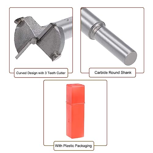 MACHSWON Forstner Drill Bits Tungsten Carbide Wood Hole Saw Opener Drill Bit 26mm Woodworking Drilling Boring Bit Cutter - Image 3