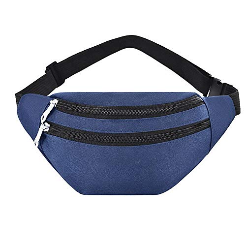 Ljyutihg Bolsa de cintura yb, bolsa de cintura de tecido Oxford masculina e feminina universal, espo