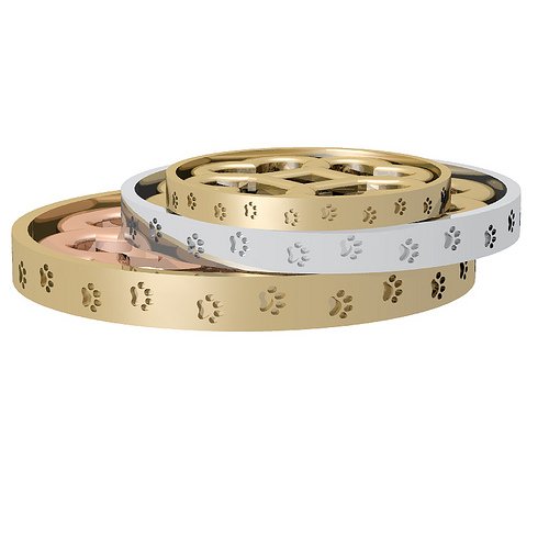 Bark Avenue Jewelers-1/4 Carat Diamond Bone Solitare Pendant 14 Karat White Gold