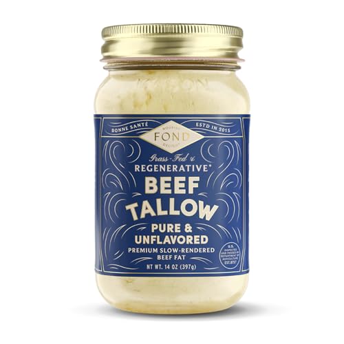 FOND Regenerative Grass-Fed Beef Tallow