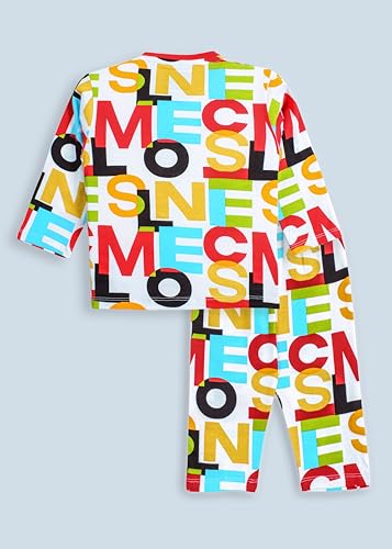 Image of 3BROS BodySuit /Dress for Boys /Girls Full Pajama & Casual Full Sleeves Night Suit Top Combo Kids Set