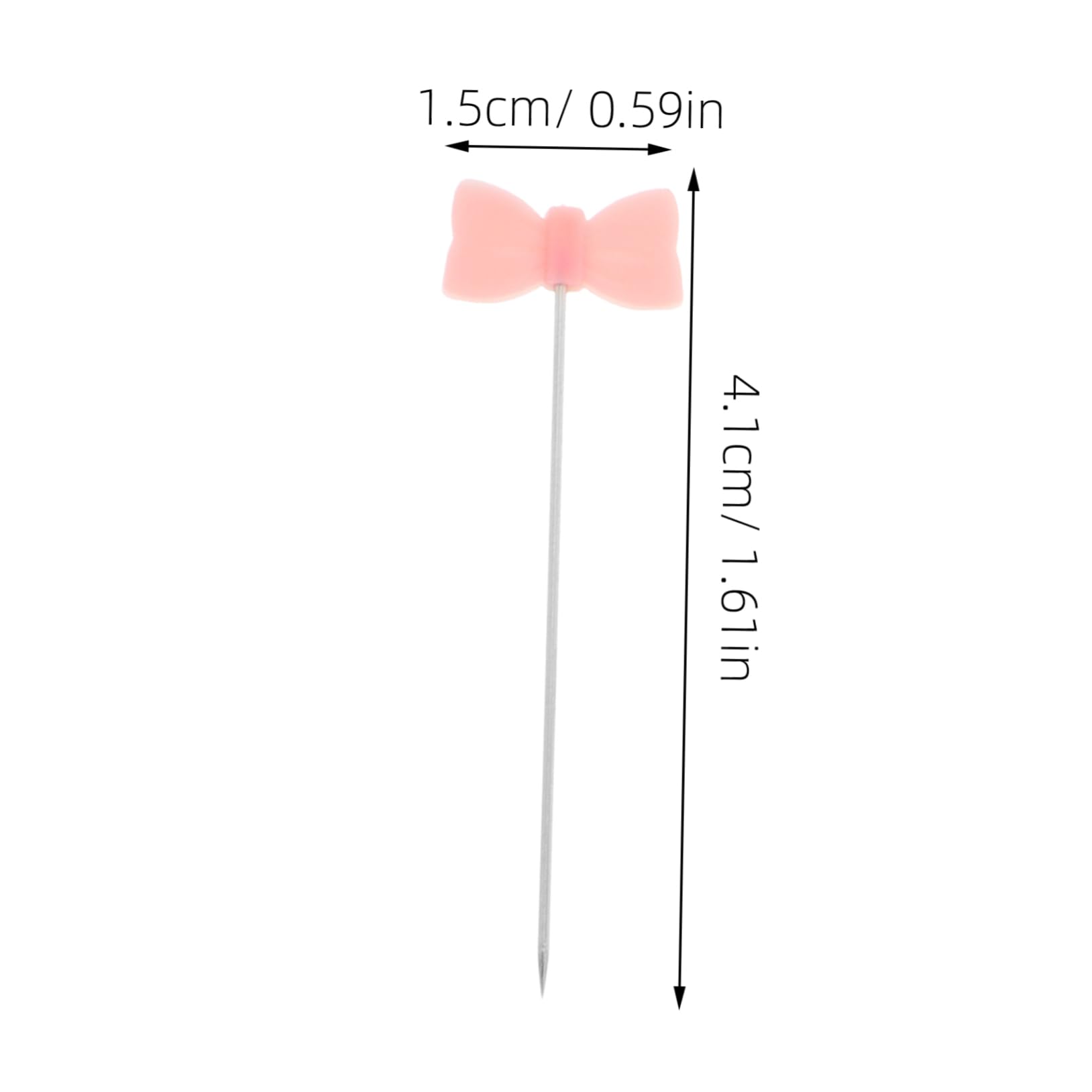 Housoutil 200pcs Head Pins Fabric Positioning Pins for Plants for Crafts Home Decor Needlecrafts Portable Size