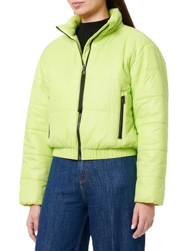 HUGO Veste d'extérieur Femme chic et moderne en tissu technique noir