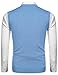 Amussiar Men's Casual Sweater Vest V-Neck Slim Fit Sleeveless Sweater Knitted Pullover Vest(SkyBlue,Medium)