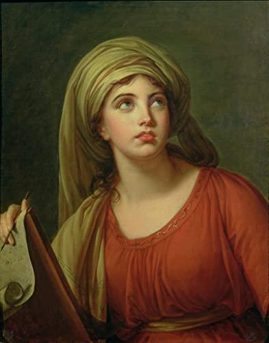 Tableau sur toile Emma Hart par Élisabeth Vigée Lebrun 60x90cm pour chambre