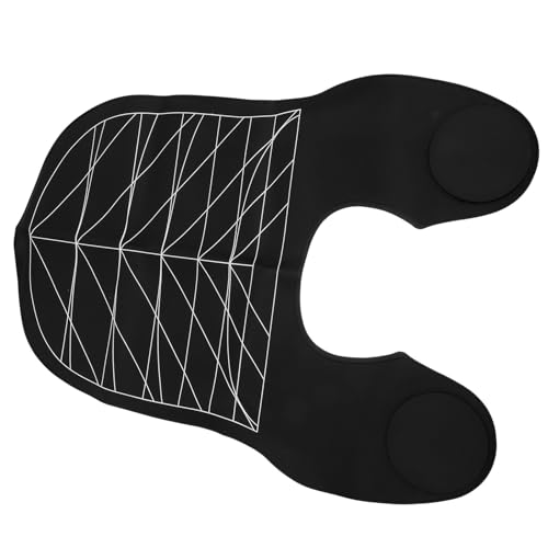 Capa de salón de silicona con cubierta impermeable para hombros y cuello para barbería profesional miniatura 1