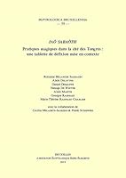 Iao Sabaoth: Pratiques Magiques Dans La Cite Des Tongres: Une Tablette de Defixion Mise En Contexte 2960083458 Book Cover