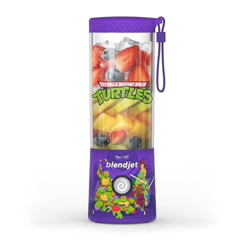 BlendJet 2 Portable Blender for Smoothies & Shakes - 16oz BlendJet Cordless Personal & Small Blender, USB-C Rechargeable & Self Cleaning - (Shredders Mind)