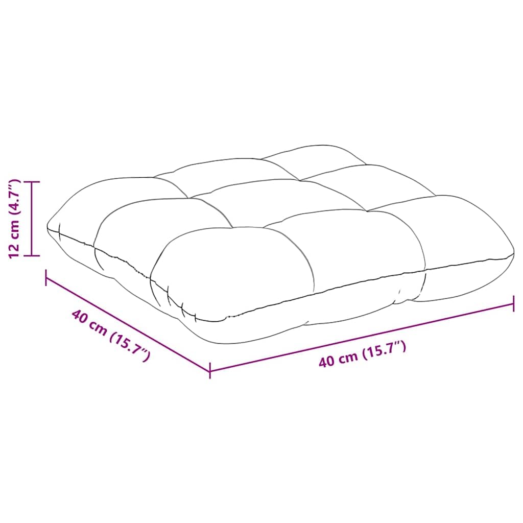 Set di 4 cuscini per sedie, 40 x 40 cm, in tessuto in microfibra, sfoderabili, morbidi cuscini imbottiti per divano, sedia da sala da pranzo, sedia da ufficio e soggiorno