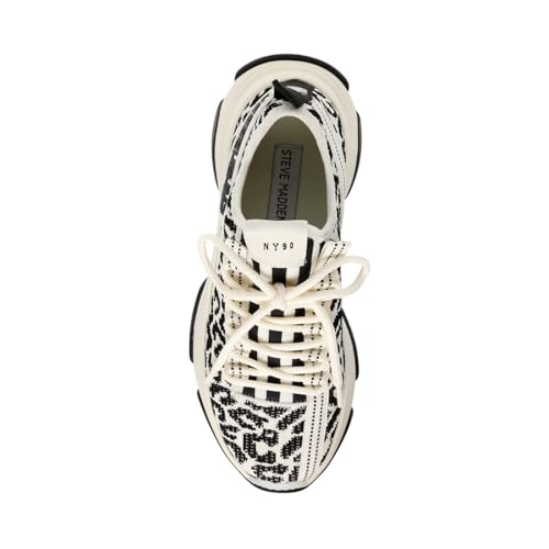 Steve Madden Steve Madden Women's Maxima Sneaker, Leopard, 6