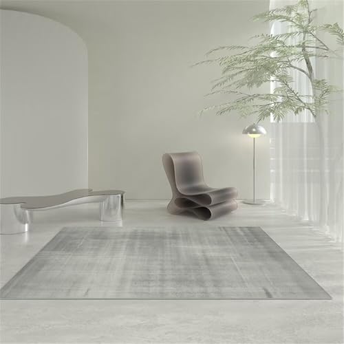 Tapis doux chambre pour créer une ambiance cocooning velours gris - 2