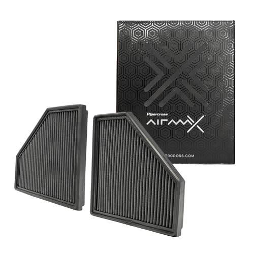 Pipercross AirMax AM2062 Filtre plissé sport performance pour moteurs BMW M2 M3 et M4 G80 G82 G87