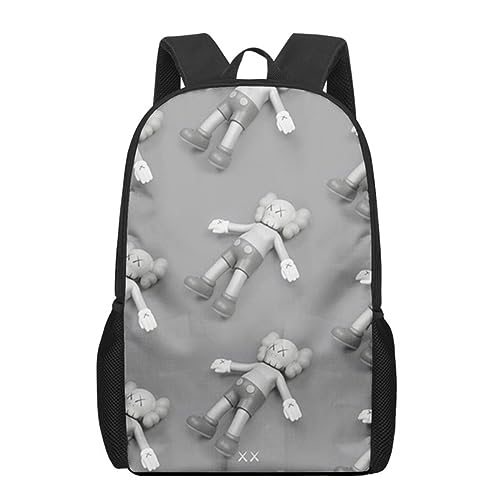 Cartable Kaw motif 3D une peinture artistique et durable pour la rentrée scolaire des enfants