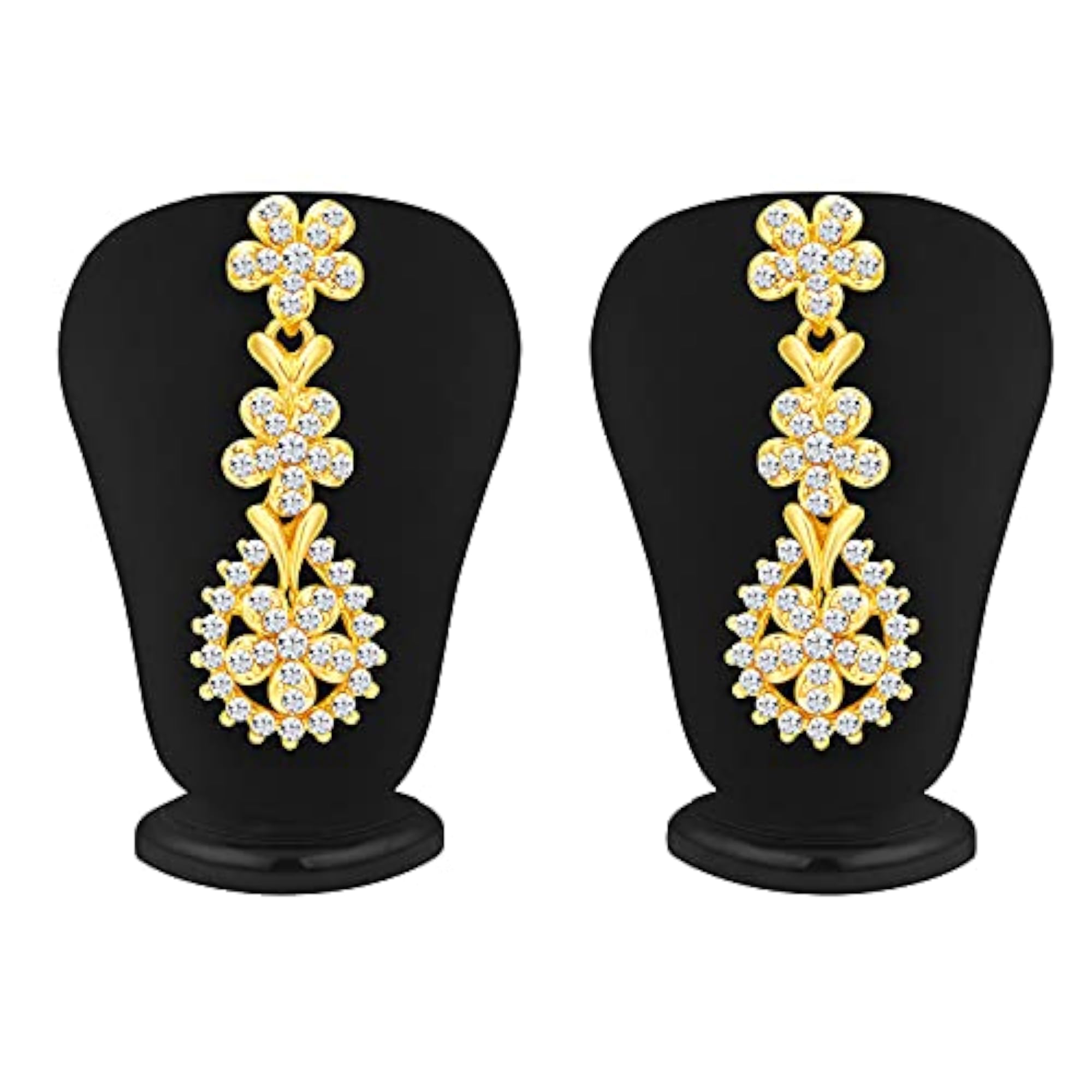 Stunning Plated Ad Necklace Set - 2557NADP550SK