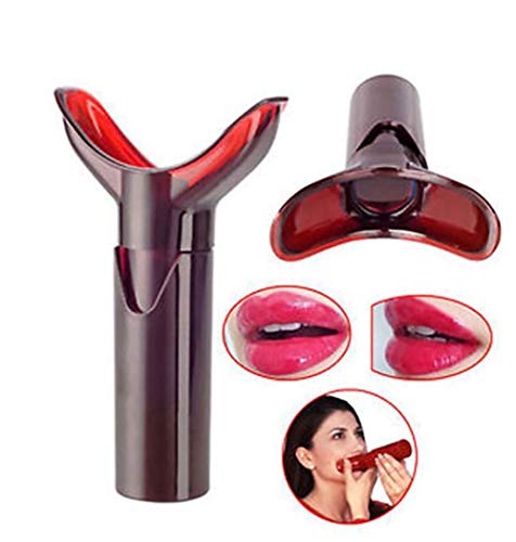 Xiton 1PC Lip Plumper Herramienta Natural Para Voluminizador Labios Aumentador De Labios Sexy Y Potenciador Dispositivo Para Rellenar Los Labios Ajuste Cualquiera TamañO Del Labio Forma (Rojo Oscuro) Cover