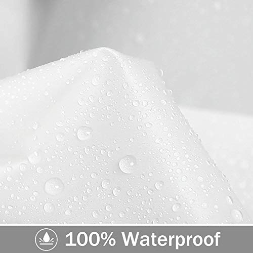 Tosean 2 Stück Regenponcho Regencape Wiederverwendbar Regenmantel mit Kaputze Wasserdicht Transparent Regen Poncho Atmungsaktiv Regencape tragbarer Regenbekleidung Regenjacke 160-190cm