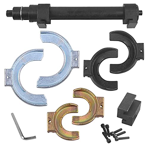 DAYUAN Universal Federspanner Federspannersatz für McPherson Federbeinsysteme Satz Auto Tuning Federspanner KFZ inkl roter Tragekoffer