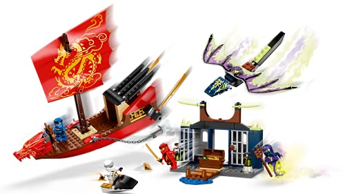 Lego Set - Ninjago Flug mit dem Ninja-Flugsegler 71749 + Ninjago Rätselspaß mit Garmadon (Softcover) – Bild 6