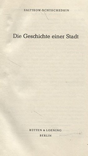 Die Geschichte einer Stadt