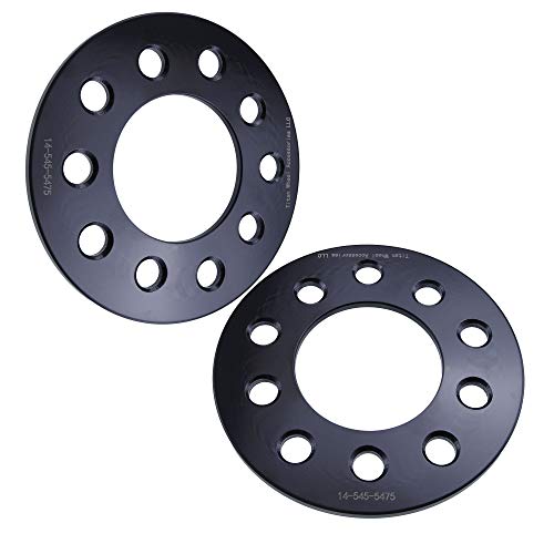 (2) Billet 1/4" Flat Wheel Spacers Adapters | 5x4.5 | Fits Ford Mustang Ranger Explorer and More