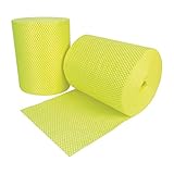 EcoTech Envirolite Super Rolls, jaune, 2 rouleaux (500 feuilles par rouleau)