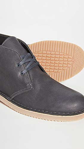 Clarks Men's Desert Boot GTX Chukka, Slate Grey Leather, 130 M US4