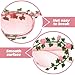 Holibanna Flower Decor Sunglasses for Women, Trendy Party Glasses with Rose Frame, Retro Fashionable Eyewear for Costume and Outdoor Events