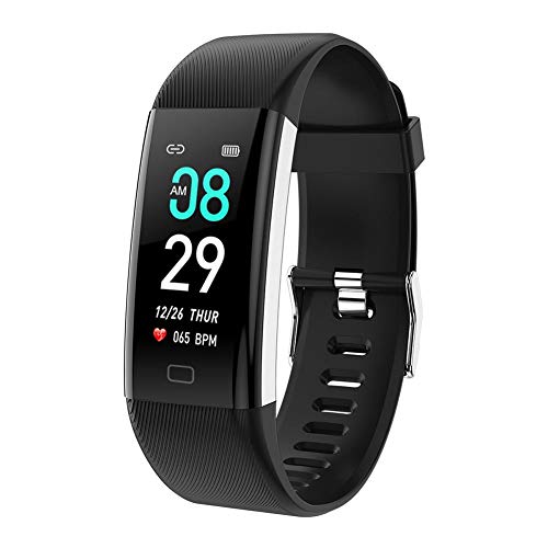 Intelligente Armbanduhr, für Männer, Smartwatch, für Damen, Smartwatch, BT Armband, Farbe mit Sportuhr, Herzfrequenz, Fahrrad-Armband