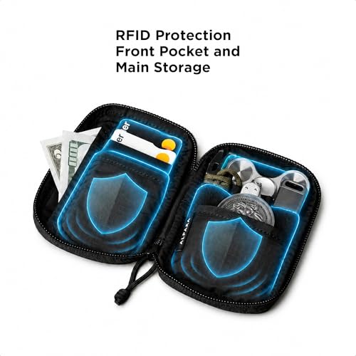Image of ALPAKA HUB Pouch V2 Tool Pouch Black Axoflux 210D Ripstop Nylon
