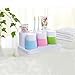 Eslite Toothbrush Toothpaste Holder Stand for Bathroom Storage Organizer
